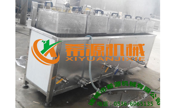 油水分離電加熱油炸單機